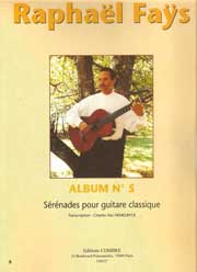 Album n 5, Srnades pour guitare classique : Raphal Fas