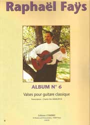 Album n 6,Valses pour guitare classique : Raphal Fas